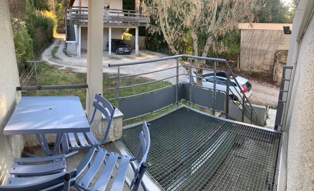 Domene Studio Terrasse Parking Domène Exterior foto